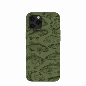 Everyday Fit Forest Floor Fishing Lodge iPhone 12 Pro Max Case