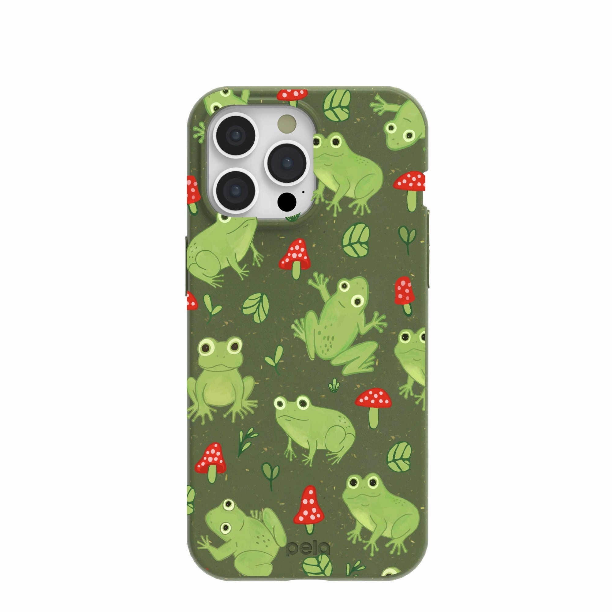 Forest Floor Frog Folk iPhone 15 Pro Max Case Elegant Appearance