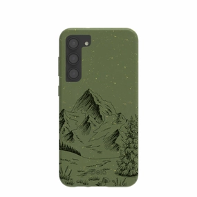 Forest Floor Line Ridge Samsung Galaxy S23 (Plus) Case Comfort Finish Layer