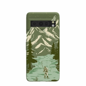 Comfort Shape Forest Floor Morning Fishing Google Pixel 8 Pro Case