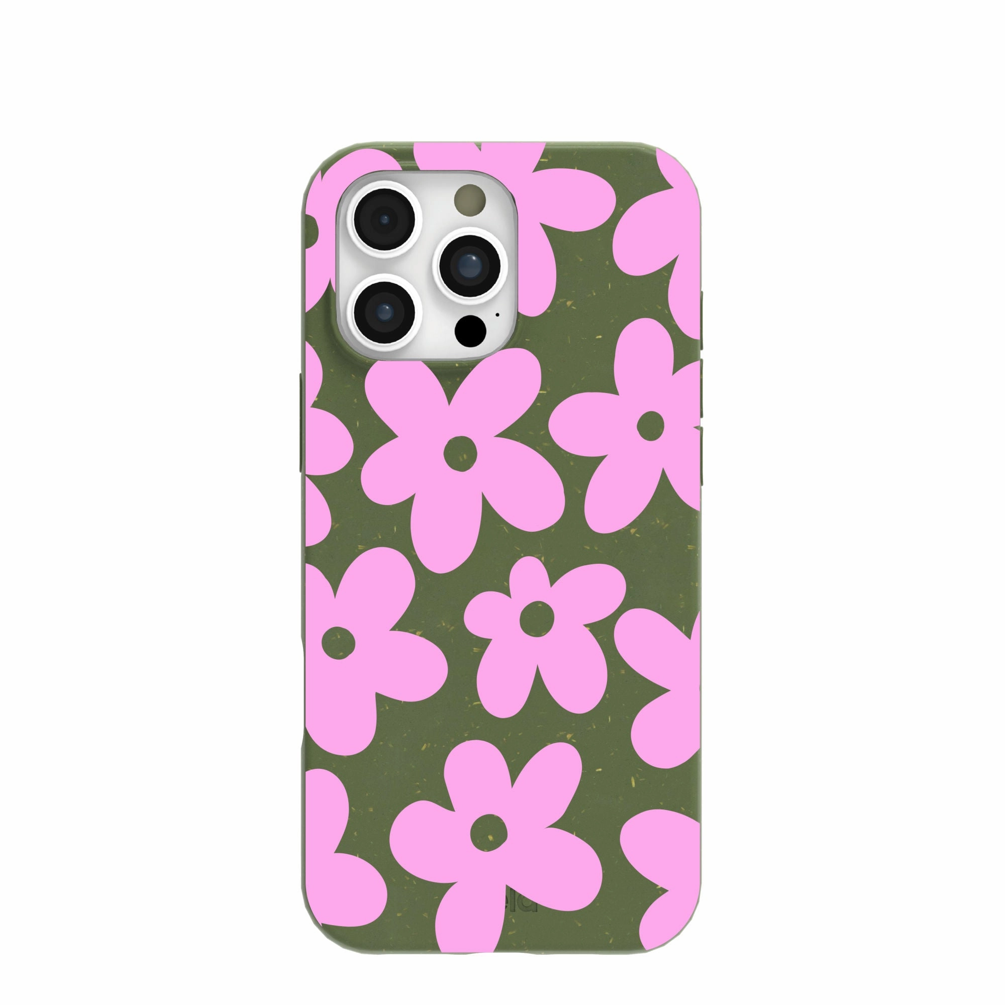 Light Shield Enhanced grip Forest Floor Pink Blooms iPhone 16 Pro Max Case