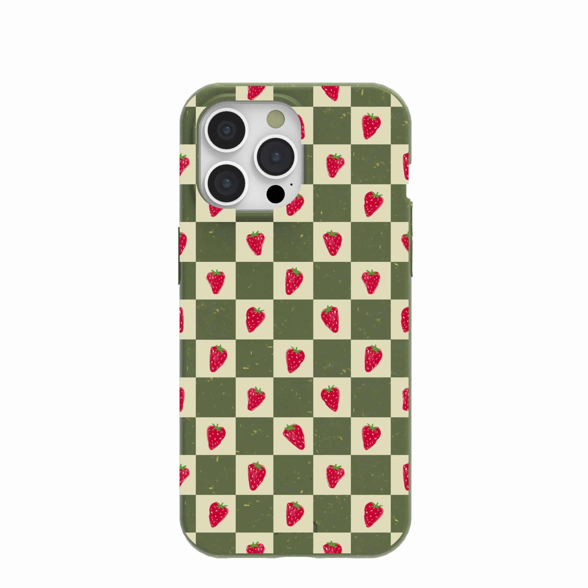 Affordable option Forest Floor Strawberry Field iPhone 15 Pro Max Case