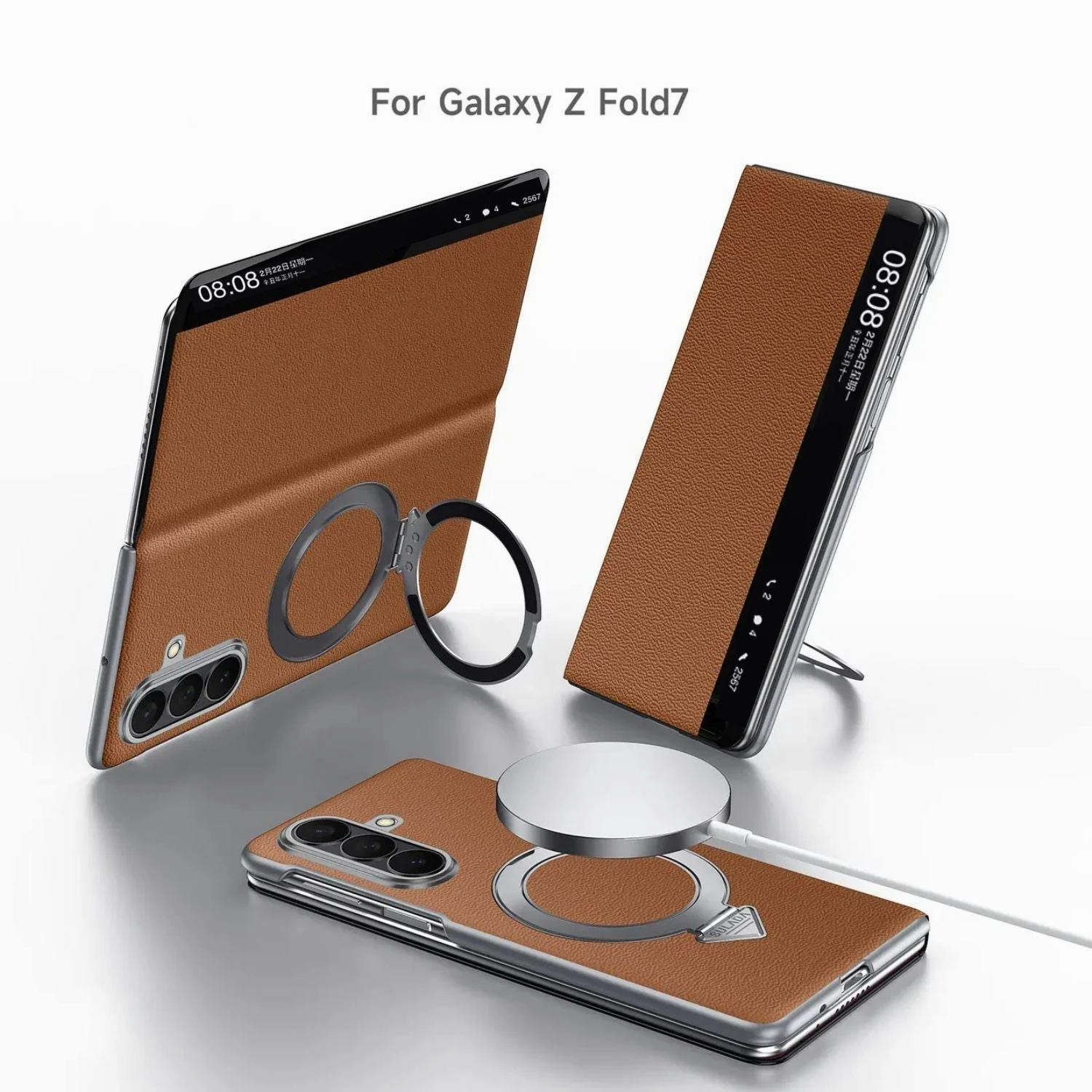 Fusion Clasp Flip Case Durable Edge Anti Shock Layer