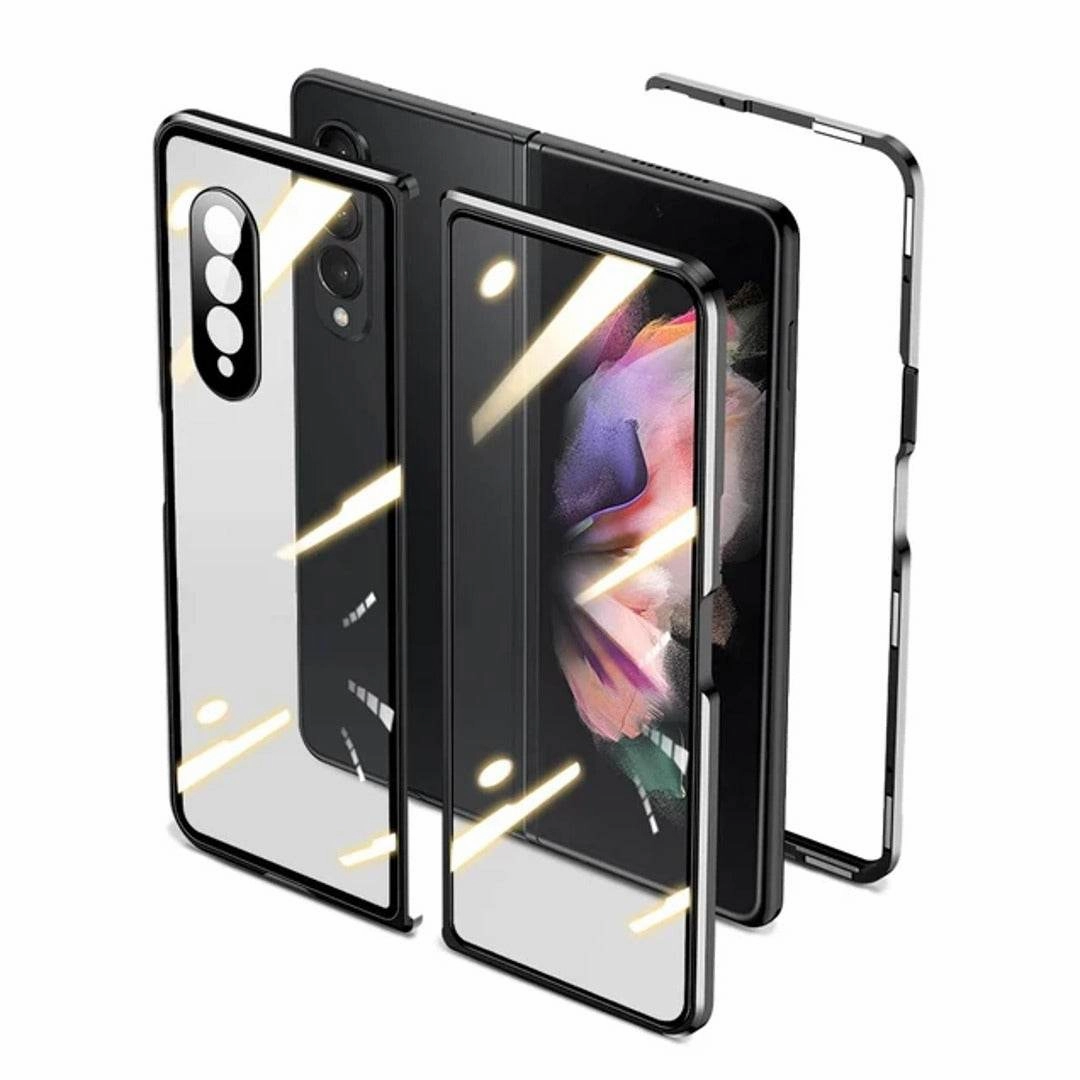 Galaxy Z Fold Series (Front Back) Protection Magnetic Fit Case Creative Design