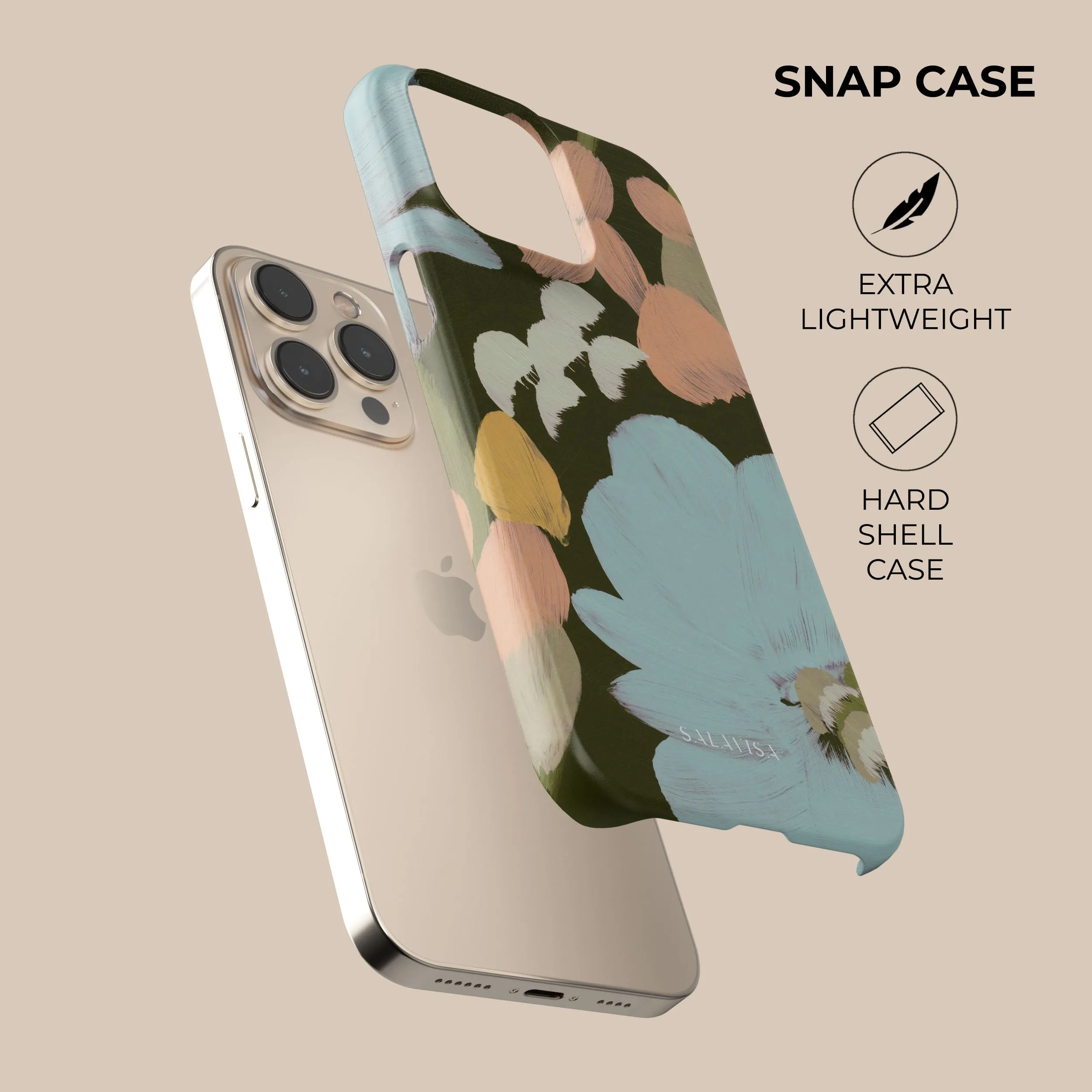 Protective Structure Smooth Lining Garden Whispers Phone Case