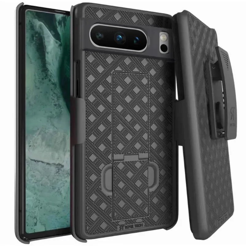 Modern Surface Design Google Pixel 8 Pro Belt Clip Holster Phone Case