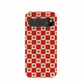 Seashell Canadian Flag Google Pixel 9/9 Pro Case Protective Design Texture