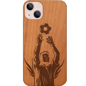 Polished Finish Light Design Goalkeeper - Engraved Phone Case