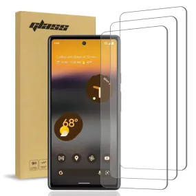 Google Pixel 6a (3 Per Pack) 2.5D Screen Protector Tempered Glass Trendy Design