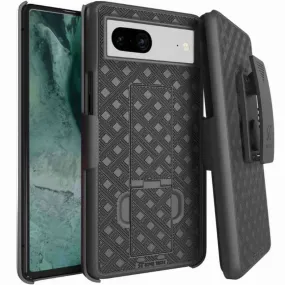 Google Pixel 7a Belt Clip Holster Phone Case Smooth Form Texture