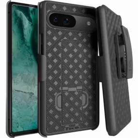 Minimal Detail Modern Form Google Pixel 9 / 9 Pro Belt Clip Holster Phone Case