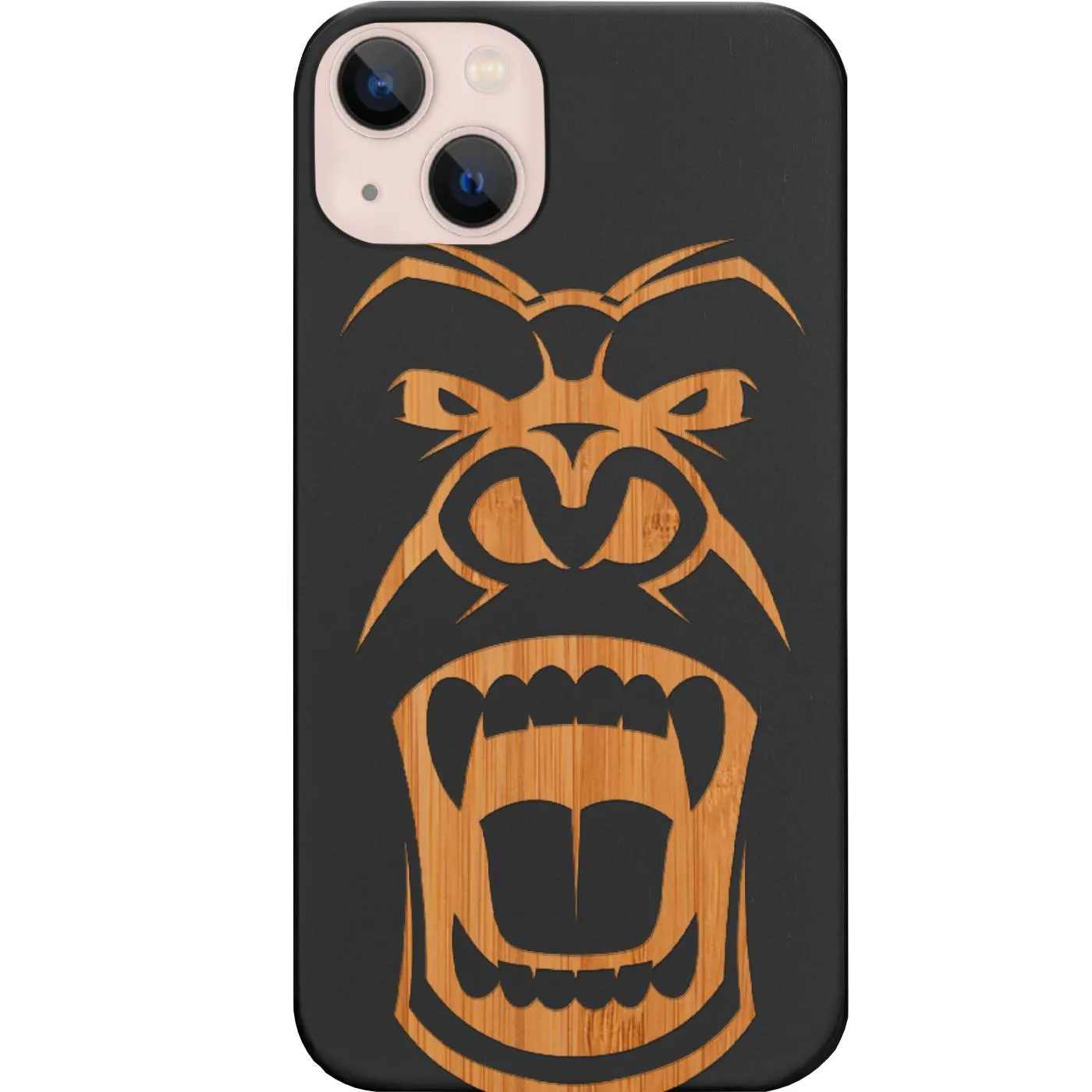 Gorilla Face - Engraved Phone Case Comfort Design