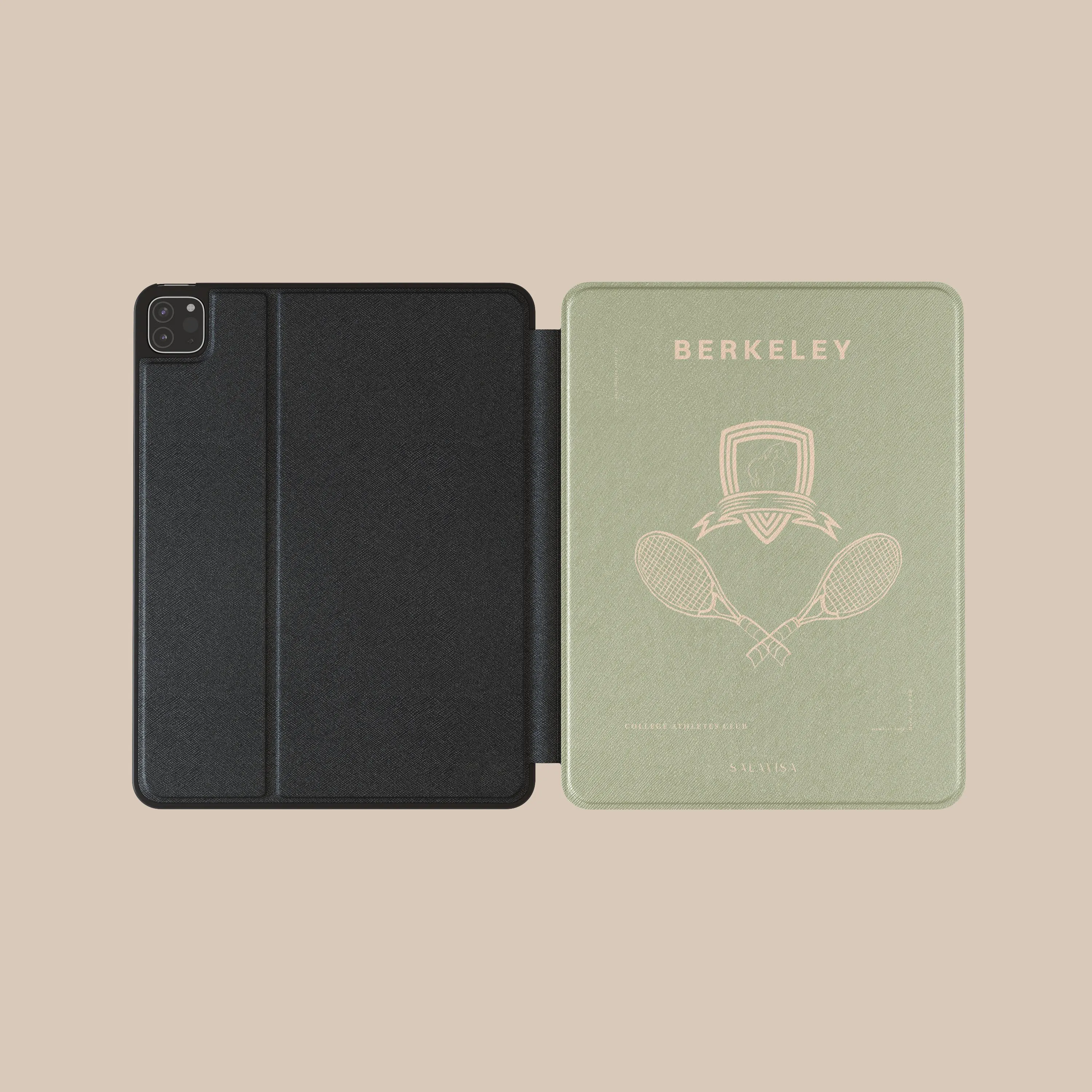 Green Berkeley iPad Case pad protector for business