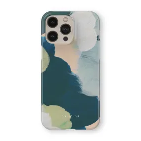 Shock Cushion Green Canvas Phone Case