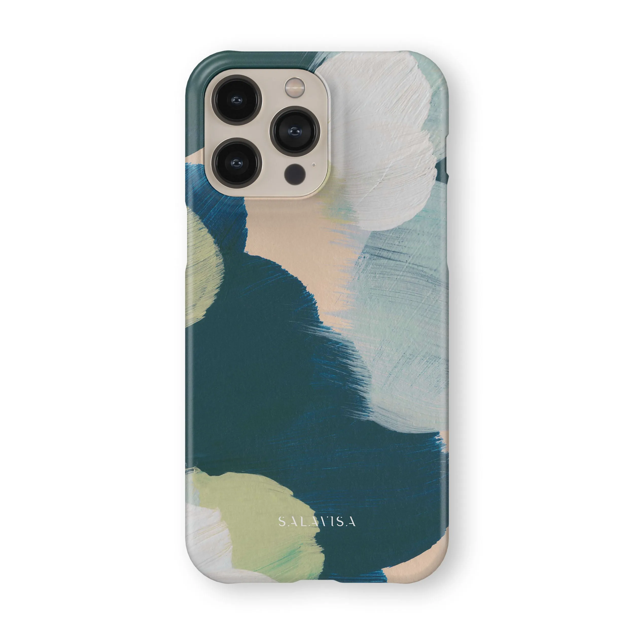 Shock Cushion Green Canvas Phone Case