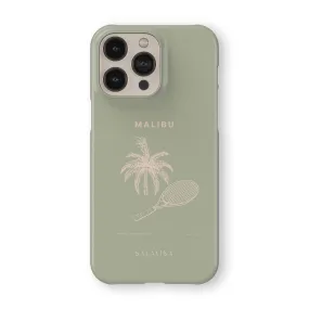 Matte Pattern Green Mint Malibu Phone Case