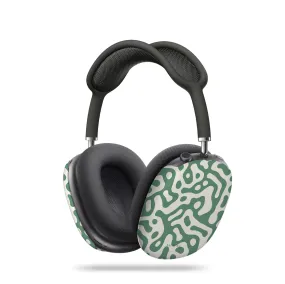 Handy Carry Bag Colorful Compact Case Green Paths AirPods Max Case