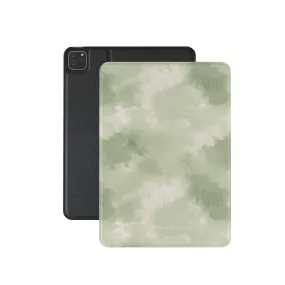 digital artist pad case Green Tie Dye iPad Case