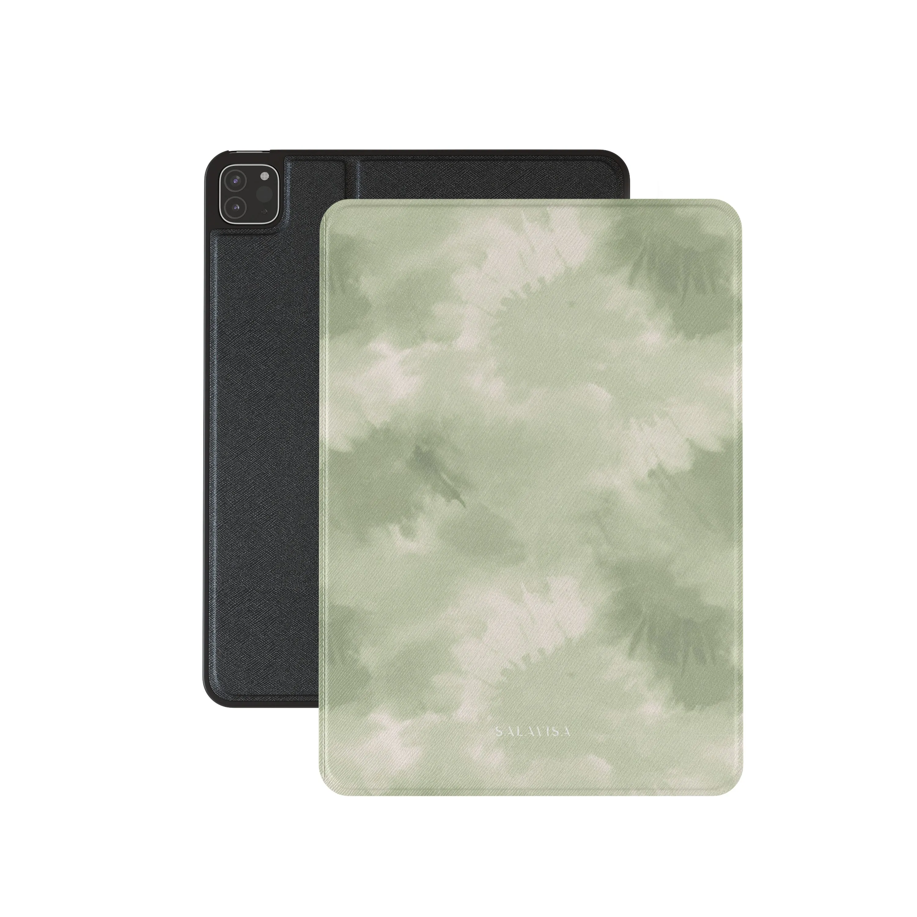 digital artist pad case Green Tie Dye iPad Case