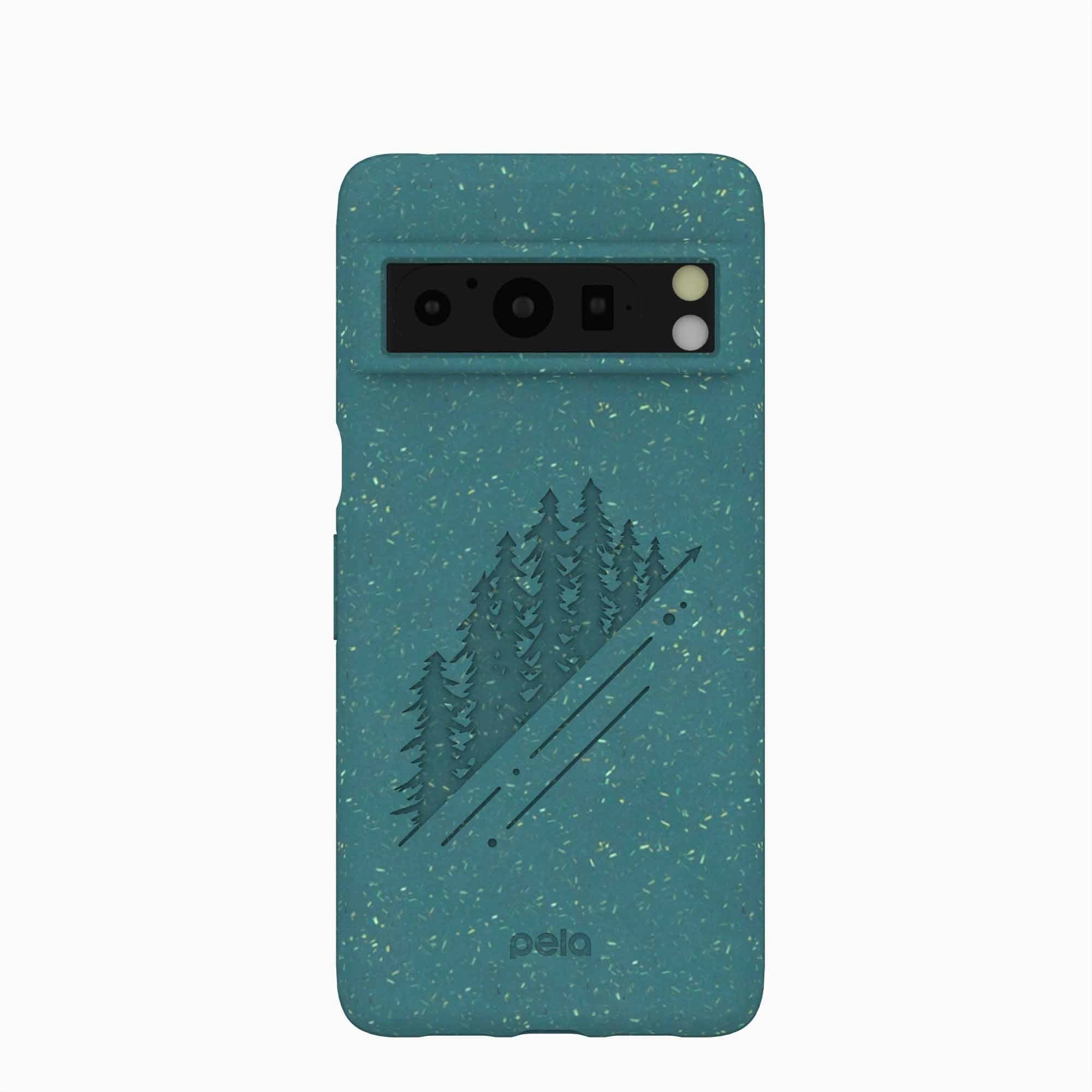 Green Summit Google Pixel 8 Pro Case Clear Finish