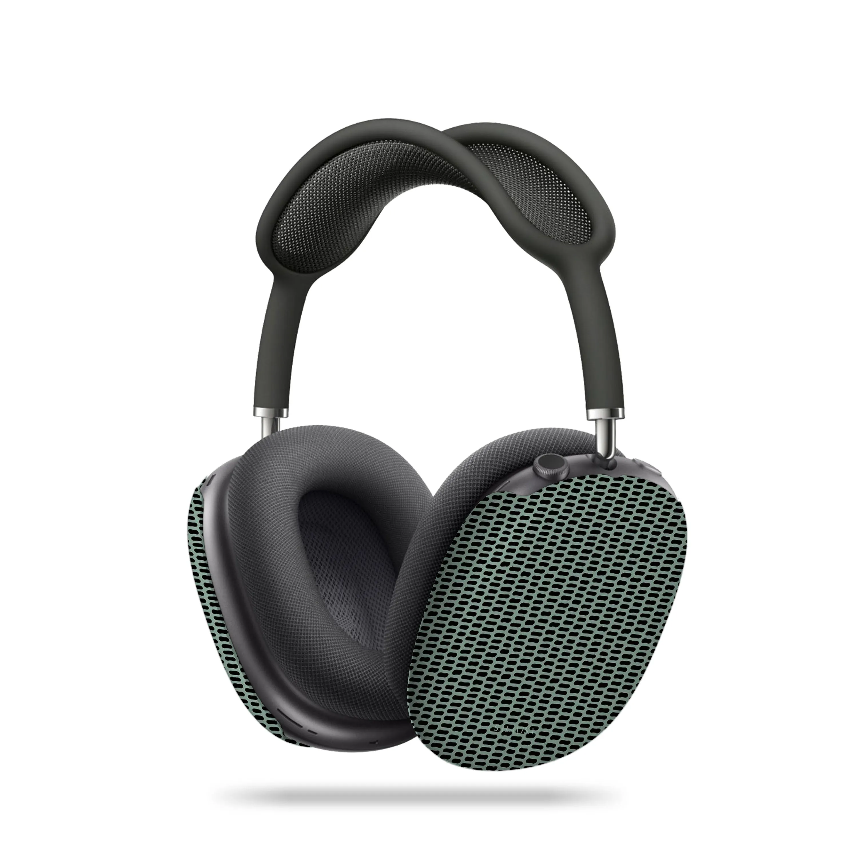 Wireless Device Accessory premium gradient silicone airpods shell Green Mint Dots AirPods Max Case