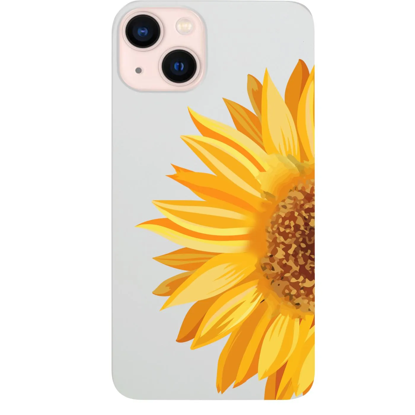 TPU Material Sunflower - UV Color Printed Phone Case