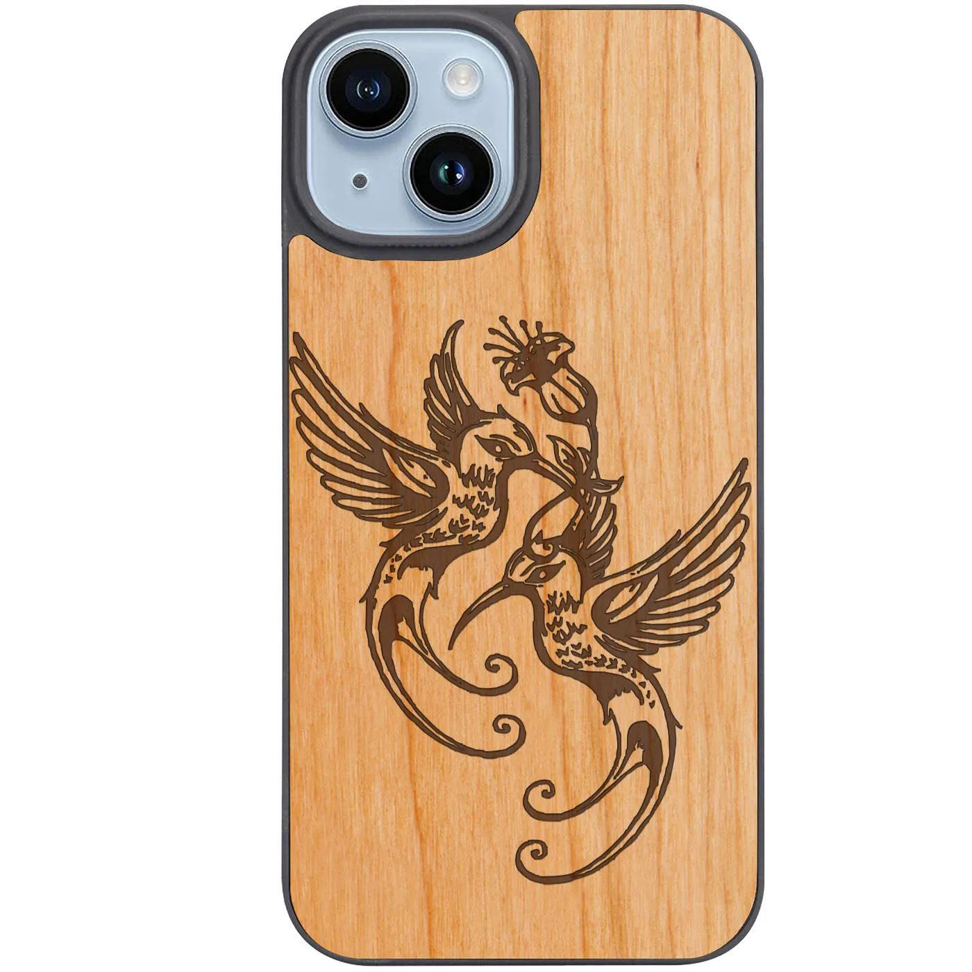 Everyday Comfort Humming Birds - Engraved Phone Case
