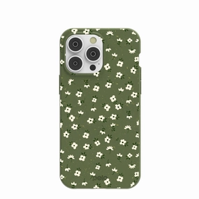 clean design Forest Floor Ditzy Greens iPhone 14 Pro Max Case