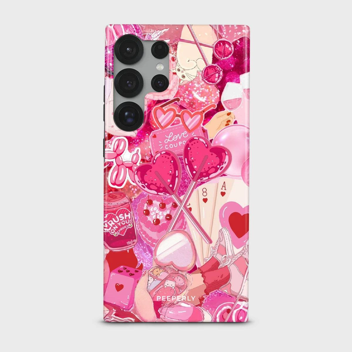 Valentine Love Elegant Finish Protective Edge