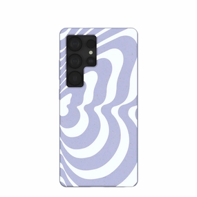 Hybrid Finish Lavender Flutter Right Samsung Galaxy S25 Ultra Case