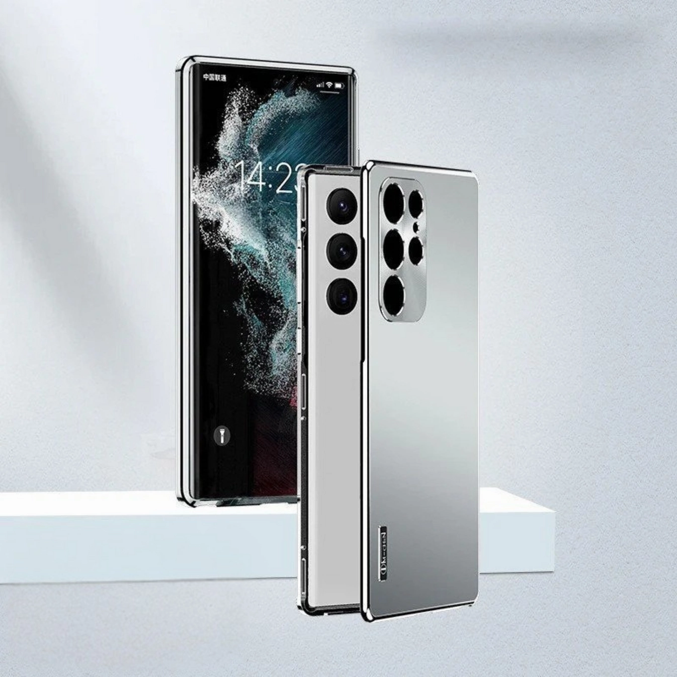 Refined Craftsmanship Durable Texture Layer Galaxy S25 Series Luxury Magnetic Metal Frame Case