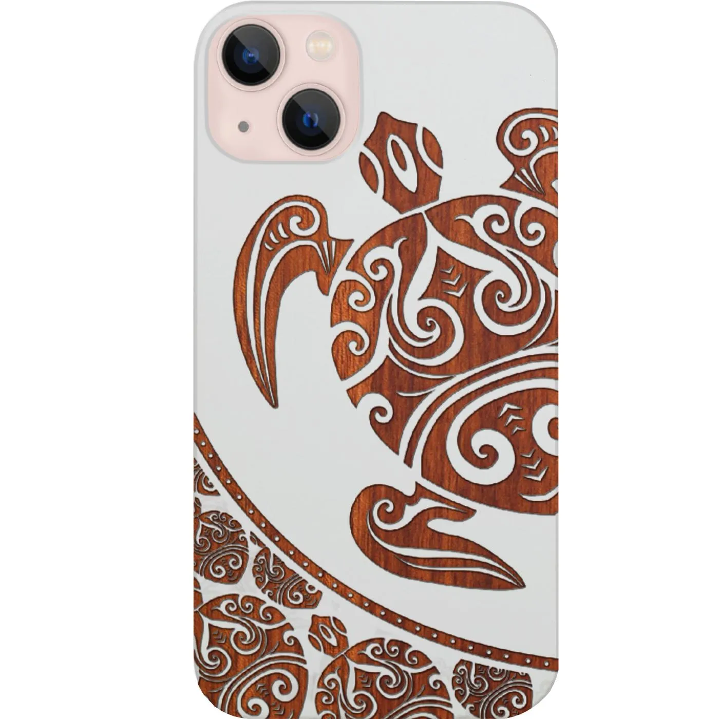 Hawaiian Turtle 4 - Engraved Phone Case Luxury Surface Modern Function