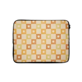 slim fit Checkered Elegance Laptop Sleeve
