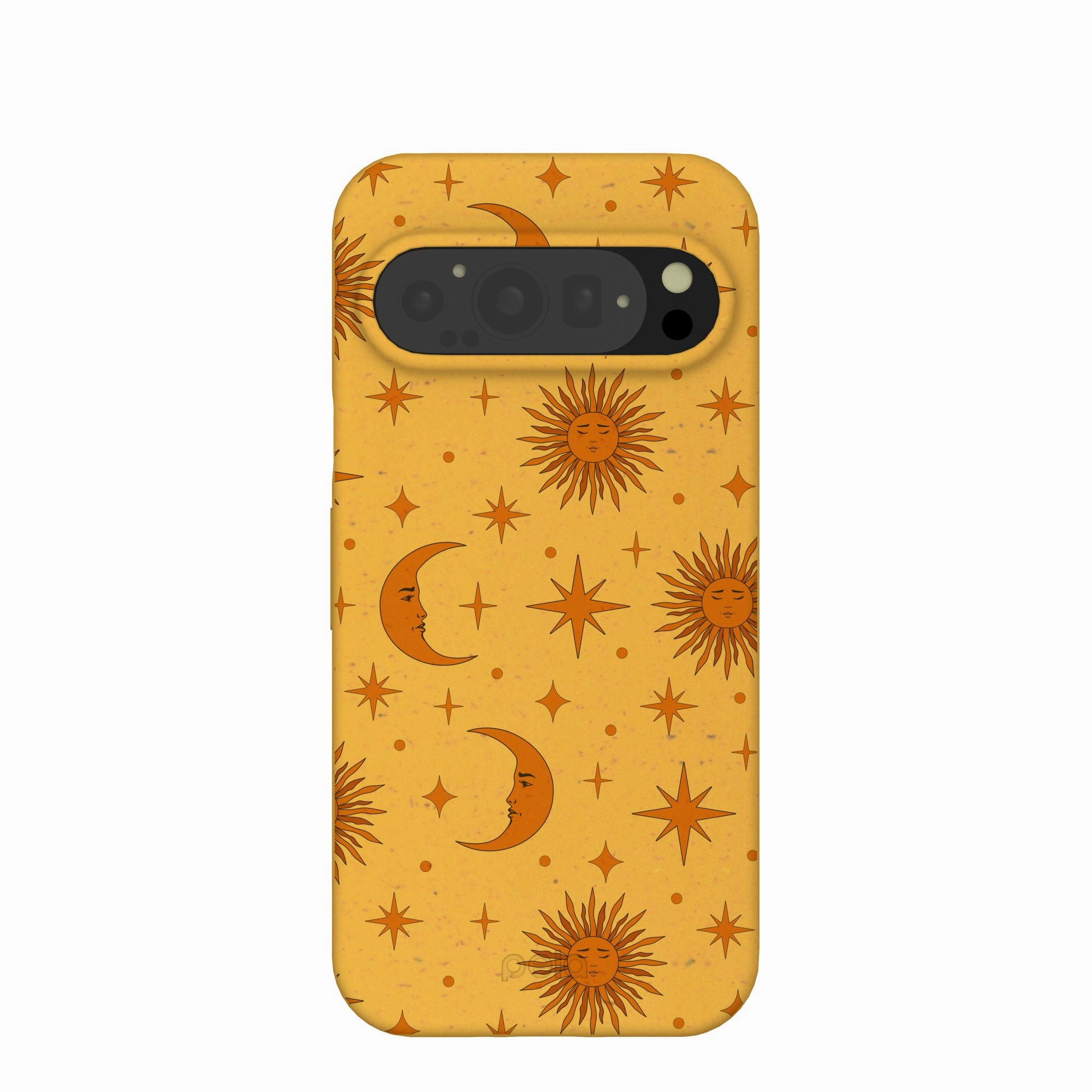 Honey Sun and Moon Google Pixel 9/9 Pro Case Minimal Style Minimal Edge