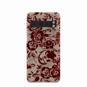 London Fog Crimson Veil Google Pixel 8 Pro Case Stylish Look Daily Essential