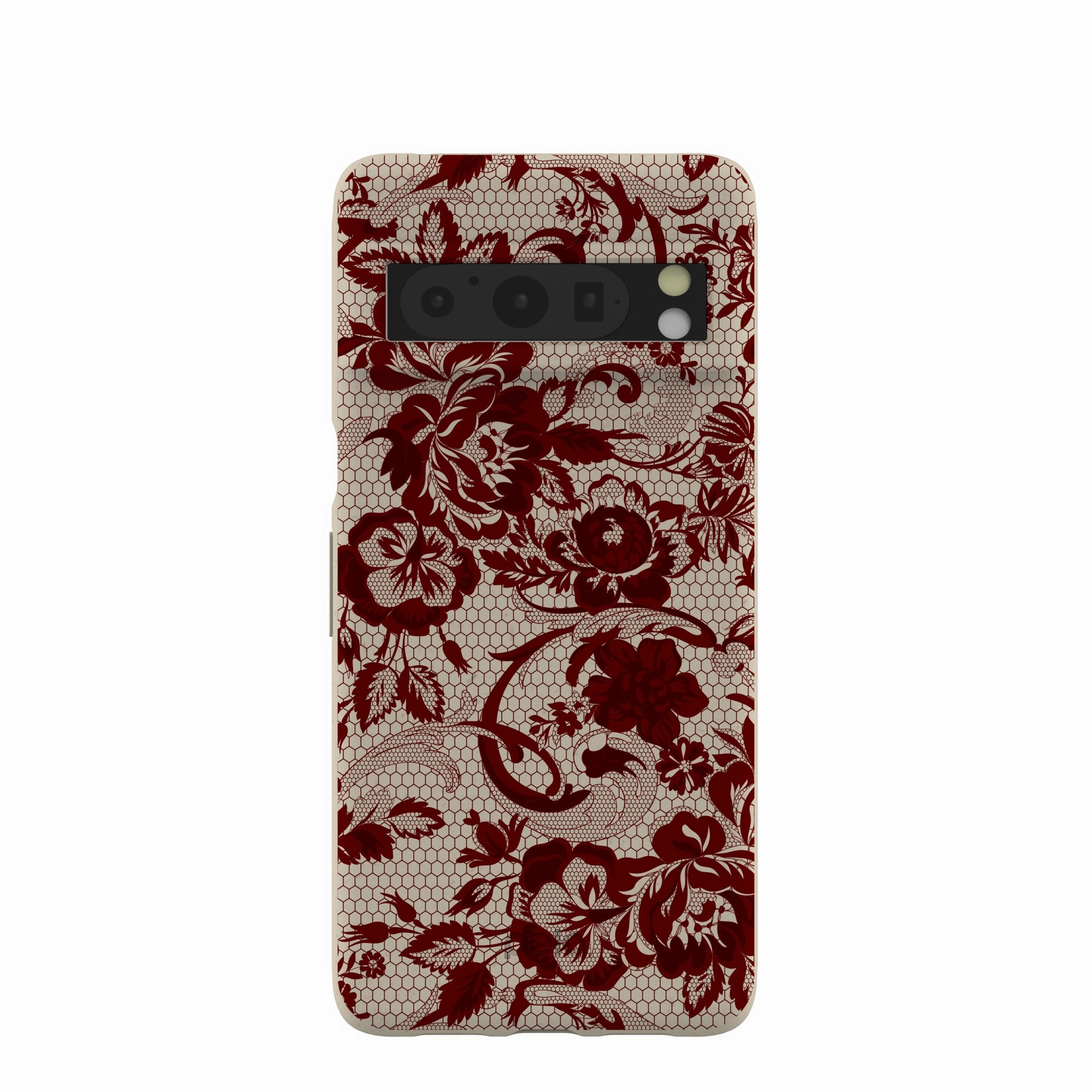 London Fog Crimson Veil Google Pixel 8 Pro Case Stylish Look Daily Essential
