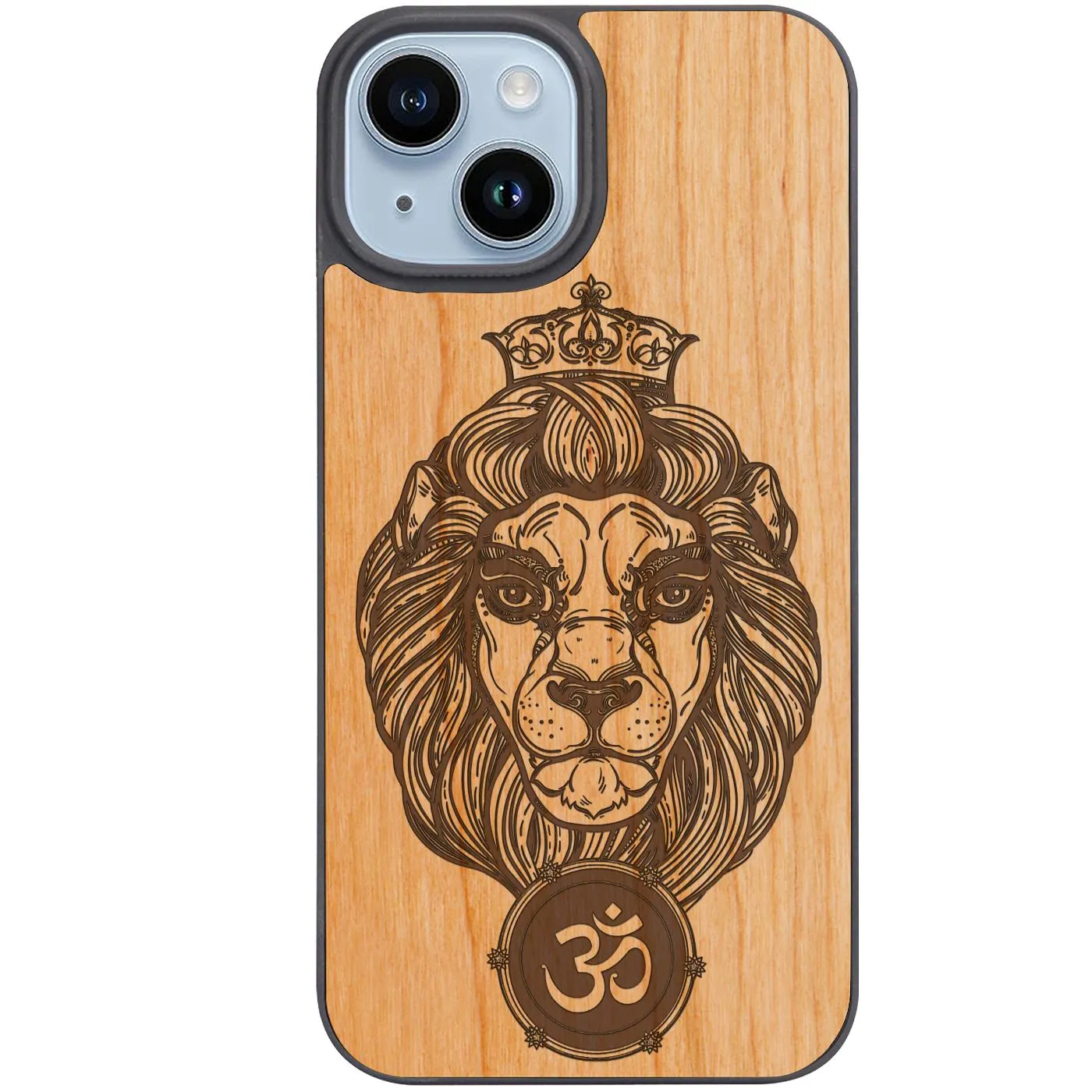 Scratch Resistant Heraldic Lion - Engraved Phone Case