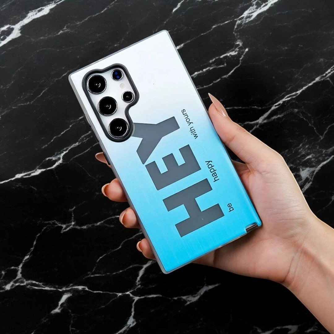 Hey Vibe Gradient Case - Samsung Soft Texture