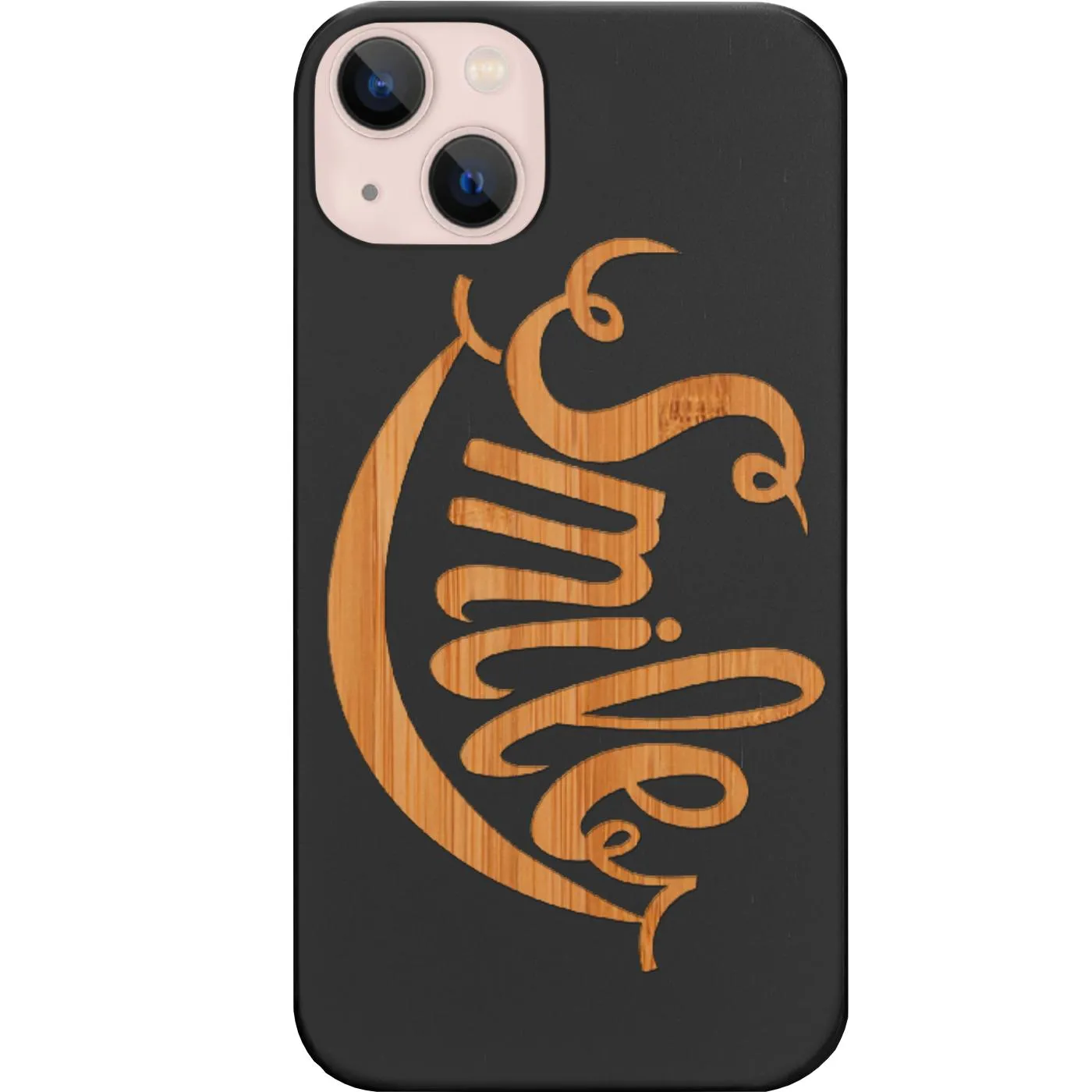 Sport Inspired Anti scratch Smile - Engraved Phone Case