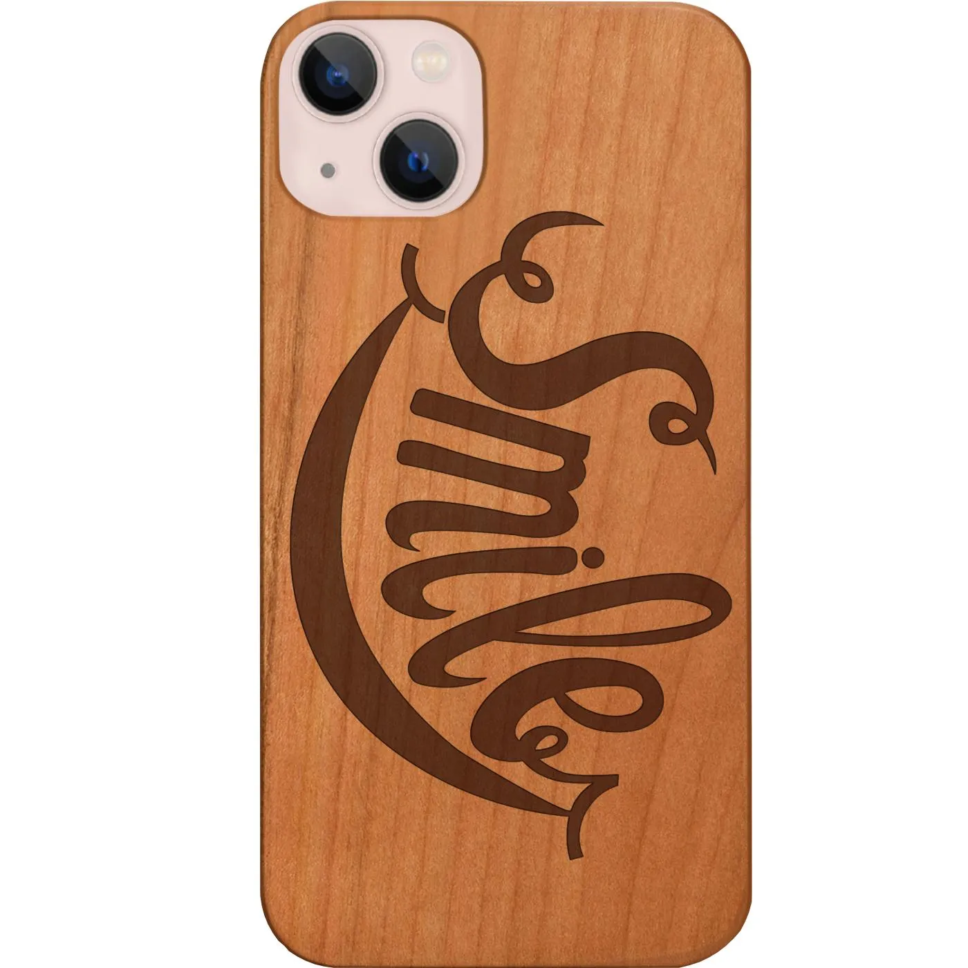 Premium Edge Anti Scratch Layer Smile - Engraved Phone Case