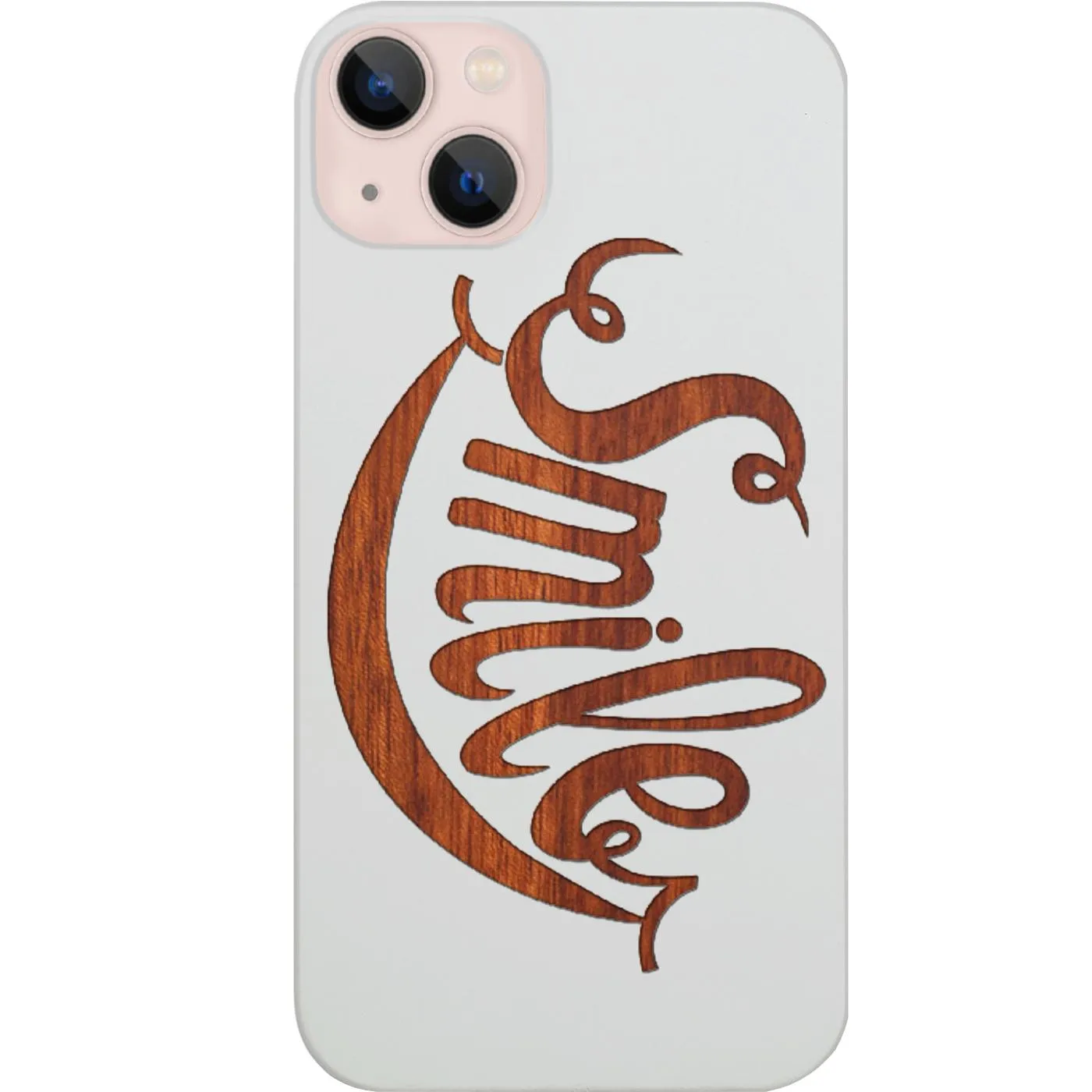 Smile - Engraved Phone Case slim fit Creative Style
