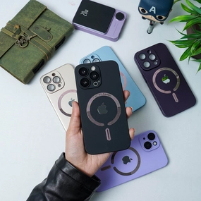 Magsafe Edition Matte Finish Camera Protective Case- iPhone Soft Feelings