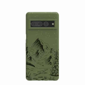 Forest Floor Line Ridge Google Pixel 7 Pro Case Luxury Finish Texture Drop Protection