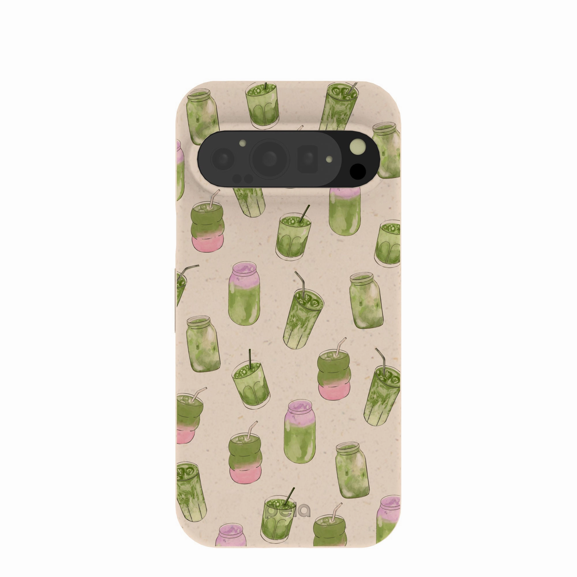 Durable Finish Travel Essential Seashell Matcha Love Google Pixel 9/9 Pro Case
