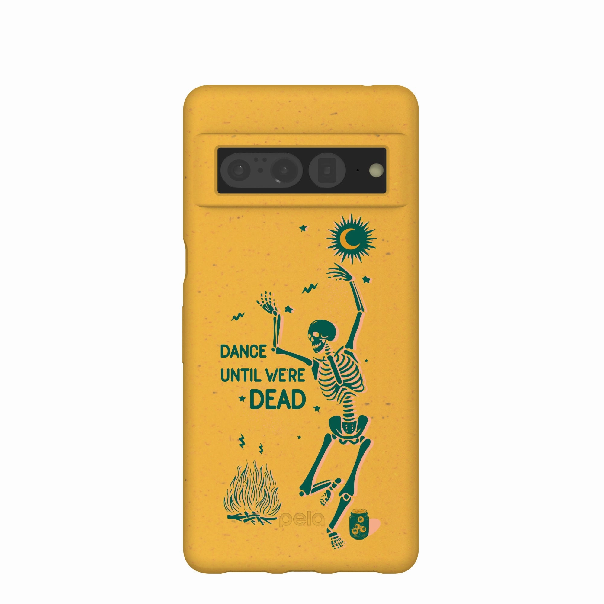 Honey Dancing Skeleton Google Pixel 7 Pro Case High-End Detail