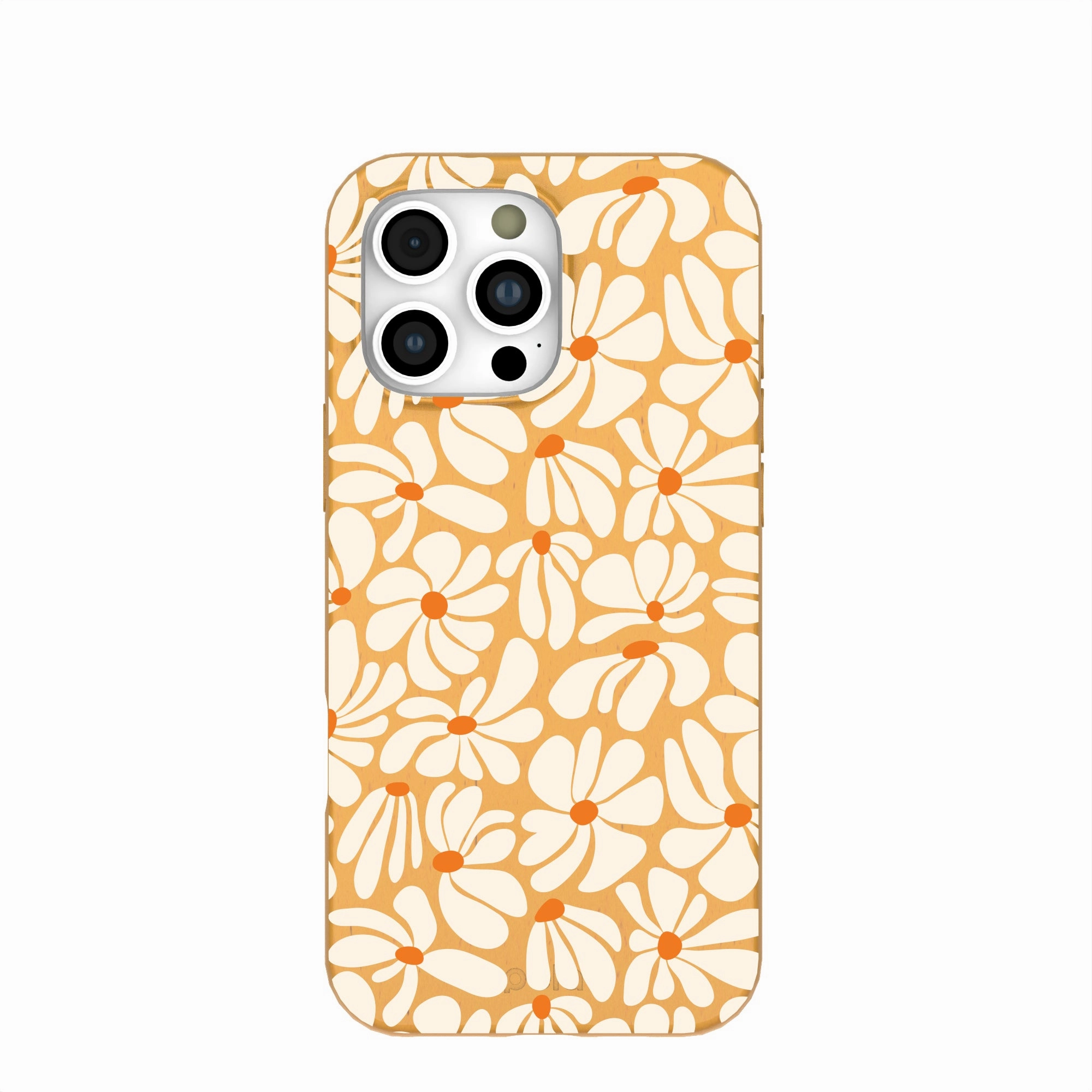 Honey Funky Petals iPhone 16 Pro Max Case Minimal Protection