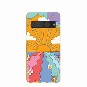 Elegant Design Layer Classic Grip Honey Into the Sunset Google Pixel 7 Pro Case