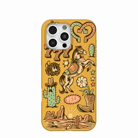 Unisex Design Matte Texture Finish Honey Miller West iPhone 16 Pro Max Case
