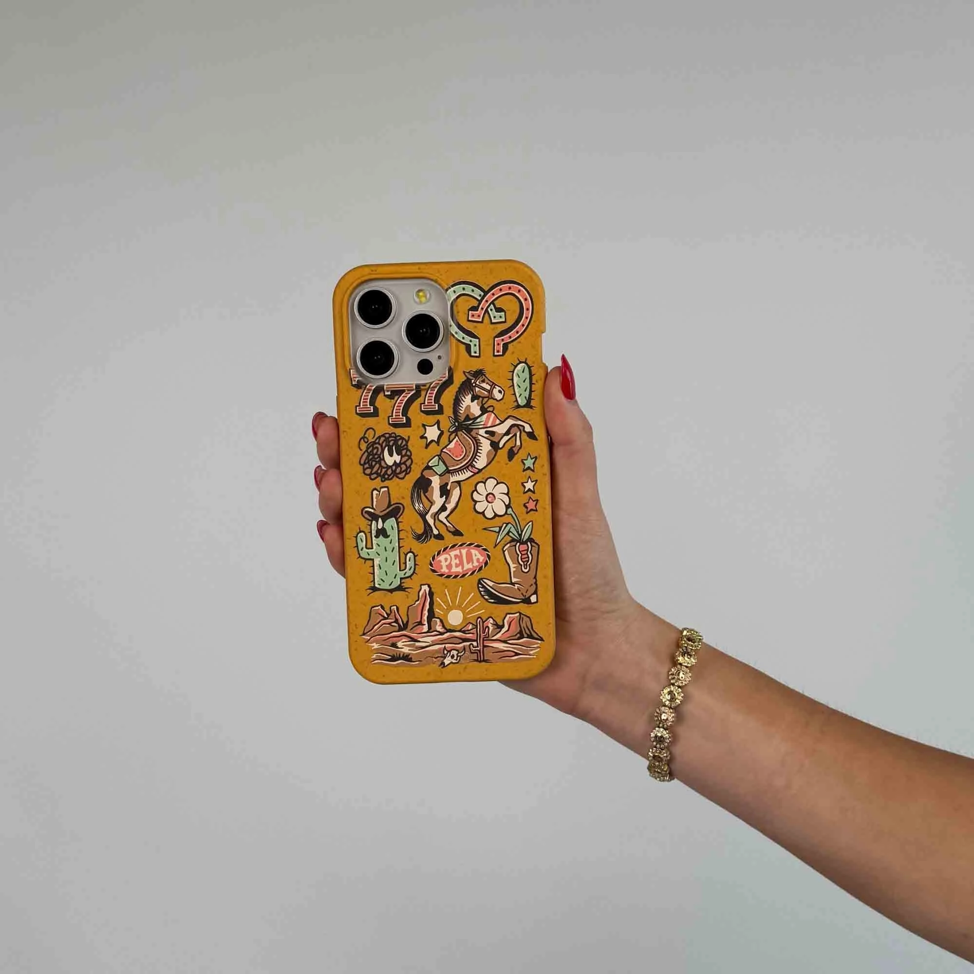 Honey Miller West iPhone 17 Pro Max Case Scratch Proof Matte Build