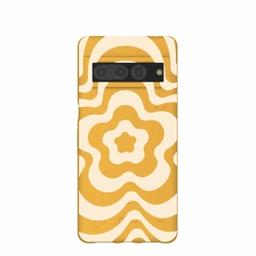 Honey Morning Flower Google Pixel 7 Pro Case Hybrid Form Casual Design